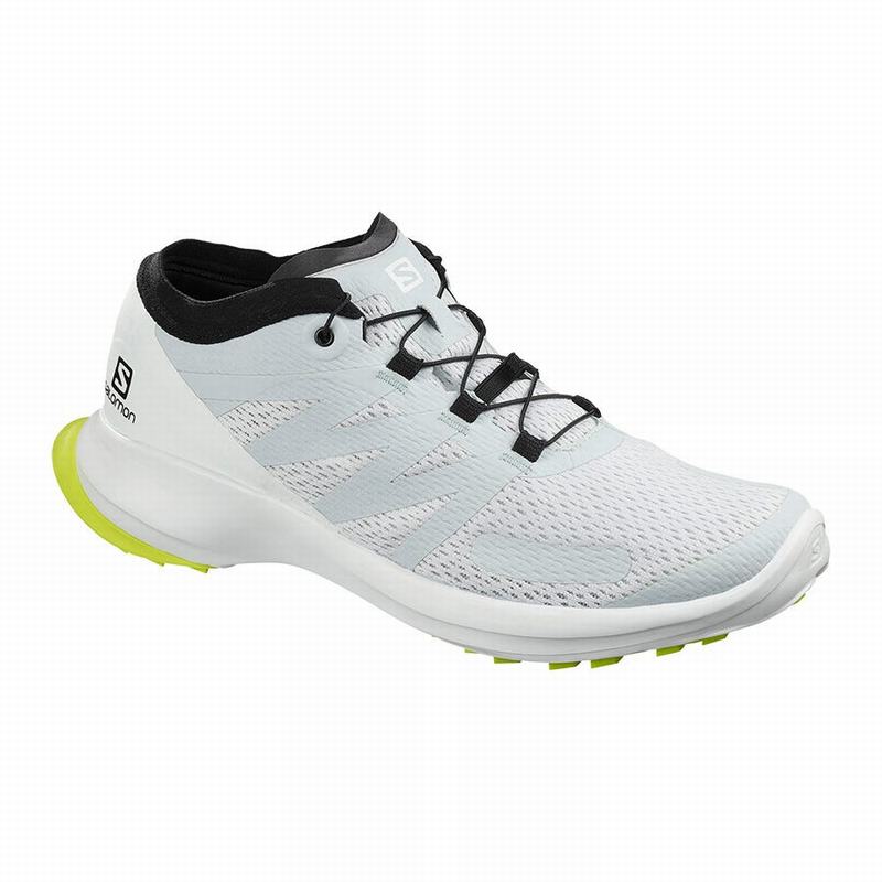 SALOMON SENSE FLOW Philippines - Men's Trail Running Shoes - White/Grey | 803521-FDP